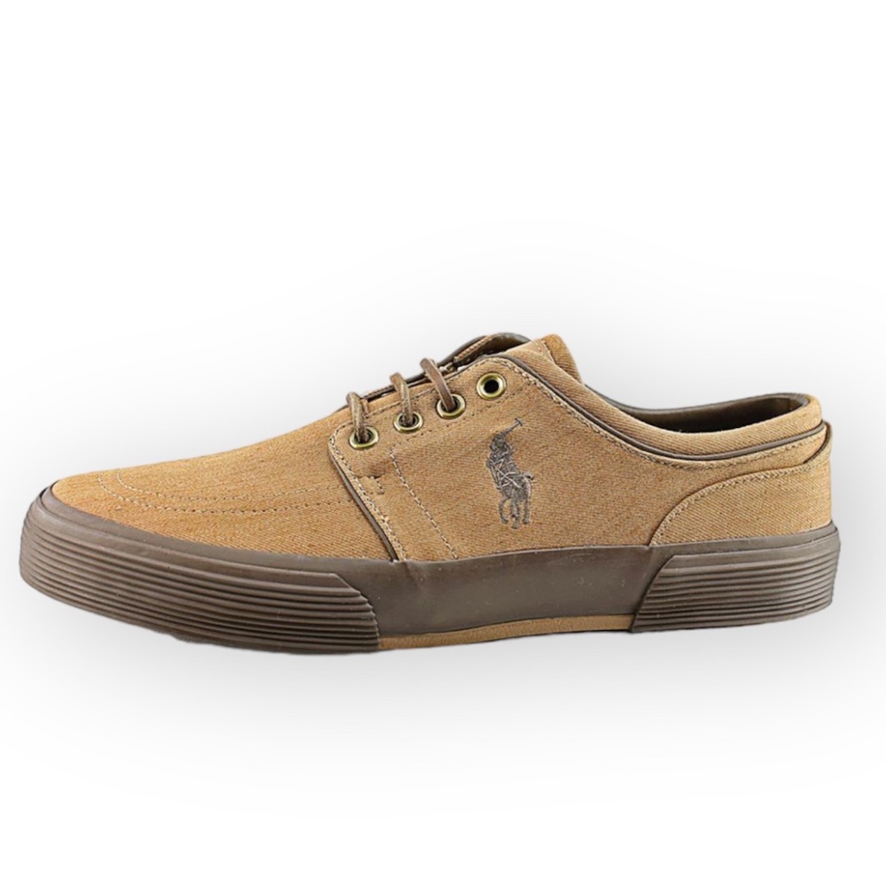 Polo Ralph Lauren Denim Canvas Sneakers size 8